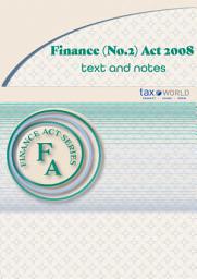 Icon image Finance Act 2008 No. 2