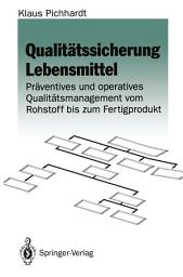 Icon image Qualitätssicherung Lebensmittel: Präventives und operatives Qualitätsmanagement vom Rohstoff bis zum Fertigprodukt