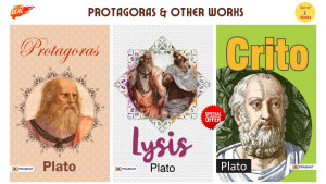 Icon image Protagoras & Other Works (Set of 3 Bestseller Books by Plato) Crito/ Lysis/ Protagoras: Bestseller Book by Plato: Protagoras & Other Works Set of 3 Bestseller Books by Plato Crito/ Lysis/ Protagoras