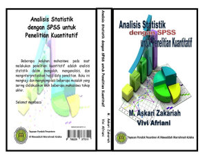 Icon image ANALISIS STATISTIK DENGAN SPSS UNTUK PENELITIAN KUANTITATIF