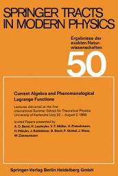 Icon image Current Algebra and Phenomenological Lagrange Functions: Invited Papers presented at the first international Summer School for Theoretical Physics University of Karlsruhe, (July 22-August 2, 1968)