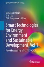 Icon image Smart Technologies for Energy, Environment and Sustainable Development, Vol 1: Select Proceedings of ICSTEESD 2020