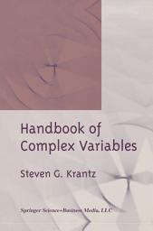 Icon image Handbook of Complex Variables