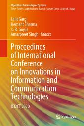 Icon image Proceedings of International Conference on Innovations in Information and Communication Technologies: ICI2CT 2020