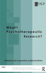 Icon image What is Psychotherapeutic Research?