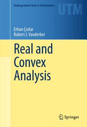 Icon image Real and Convex Analysis