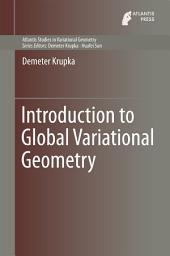 Icon image Introduction to Global Variational Geometry