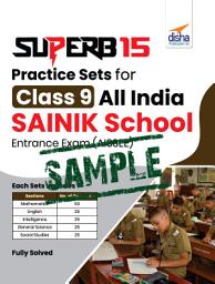 Icon image SuperB 15 Practice Sets for Class 9 All India SAINIK School Entrance Exam (AISSEE)