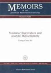 Icon image Nonlinear Eigenvalues and Analytic-Hypoellipticity