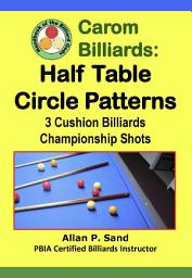 Icon image Carom Billiards: Half Table Circle Patterns: From International Competitions (Test Yourself against Professional Players)