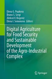 Icon image Digital Agriculture for Food Security and Sustainable Development of the Agro-Industrial Complex