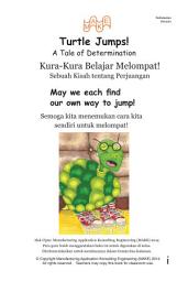 Icon image Kura-Kura Belajar Melompat! Indonesian Version Turtle Jumps!: Sebuah Kisah tenting Perjuangan A Tale of Determination