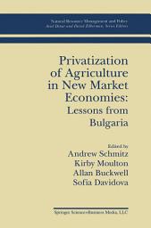 Icon image Privatization of Agriculture in New Market Economies: Lessons from Bulgaria