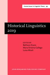 Icon image Historical Linguistics 2019: Selected papers from the 24th International Conference on Historical Linguistics, Canberra, 1–5 July 2019