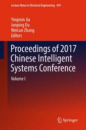 Icon image Proceedings of 2017 Chinese Intelligent Systems Conference: Volume I