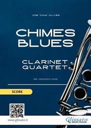 Icon image Clarinet sheet music for quartet: Chimes Blues (score): early intermediate level