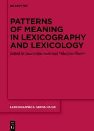 Icon image Patterns of meaning in lexicography and lexicology