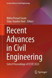 Icon image Recent Advances in Civil Engineering: Select Proceedings of ICSTE 2023