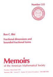 Icon image Fractional Dimensions and Bounded Fractional Forms