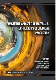 Icon image Functional and Special Materials, Technologies of Chemical Production