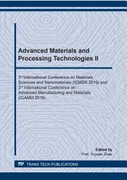 Icon image Advanced Materials and Processing Technologies II