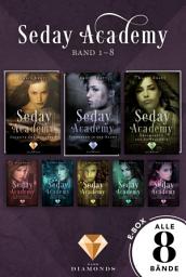 Icon image Sammelband der romantischen Fantasy-Serie »Seday Academy« Band 1-8 (Seday Academy): Knisternde Dämonen-Fantasy für Academy-Fans über eine toughe Protagonistin, die sich zu behaupten weiß