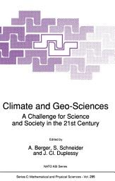 Icon image Climate and Geo-Sciences: A Challenge for Science and Society in the 21st Century