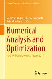 Icon image Numerical Analysis and Optimization: NAO-IV, Muscat, Oman, January 2017