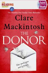 Icon image The Donor: Quick Reads 2020