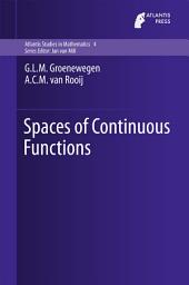 Icon image Spaces of Continuous Functions