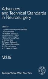 Icon image Advances and Technical Standards in Neurosurgery: Volume 19