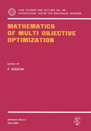 Icon image Mathematics of Multi Objective Optimization