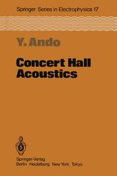 Icon image Concert Hall Acoustics