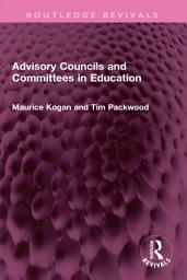 Icon image Advisory Councils and Committees in Education