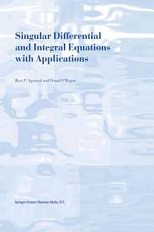 Icon image Singular Differential and Integral Equations with Applications