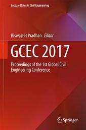 Icon image GCEC 2017: Proceedings of the 1st Global Civil Engineering Conference