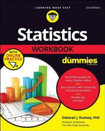 Icon image Statistics Workbook For Dummies with Online Practice: Edition 2