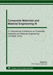 Icon image Composite Materials and Material Engineering III