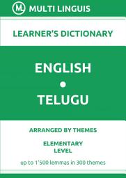 Icon image English-Telugu Learner’s Dictionary (Arranged by Themes, Elementary Level): FREE FRAGMENT