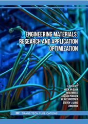 Icon image Engineering Materials: Research and Application Optimization