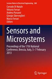 Icon image Sensors and Microsystems: Proceedings of the 17th National Conference, Brescia, Italy, 5-7 February 2013