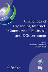 Icon image Challenges of Expanding Internet: E-Commerce, E-Business, and E-Government: 5th IFIP Conference on e-Commerce, e-Business, and e-Government (I3E'2005), October 28-30 2005, Poznan, Poland