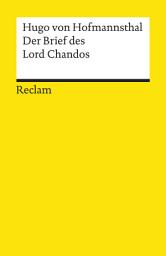 Icon image Der Brief des Lord Chandos. Textausgabe mit Anmerkungen/Worterklärungen, Literaturhinweisen und Nachwort: Hofmannsthal, Hugo von – 19503