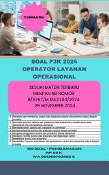 Icon image Soal P3K Operator Layanan Operasional