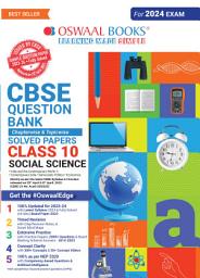 Icon image Oswaal CBSE Class 10 Social Science Question Bank (2024 Exam)