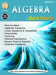 Icon image Algebra Quick Starts, Grades 7 - 12