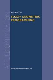 Icon image Fuzzy Geometric Programming