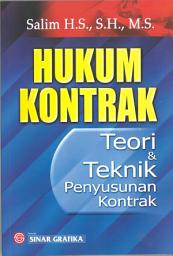 Icon image Hukum Kontrak: Teori dan Teknik Penyusunan Kontrak