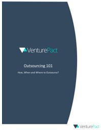 Icon image Outsourcing 101: How, When and Where to Outsource