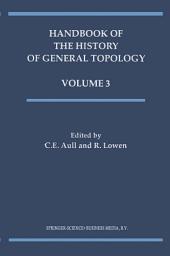 Icon image Handbook of the History of General Topology